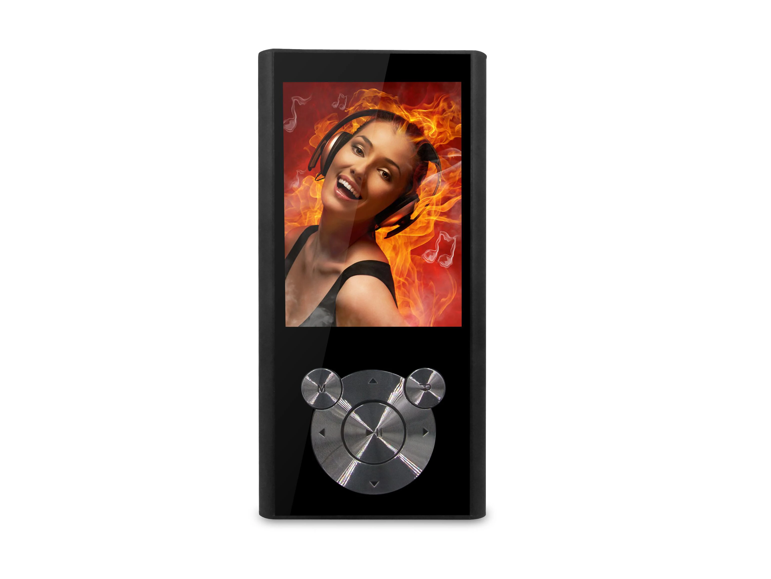 Video MP4 Music Player 2.4inch Portable Audio photo ebook FM MiC Recording metal button big battery