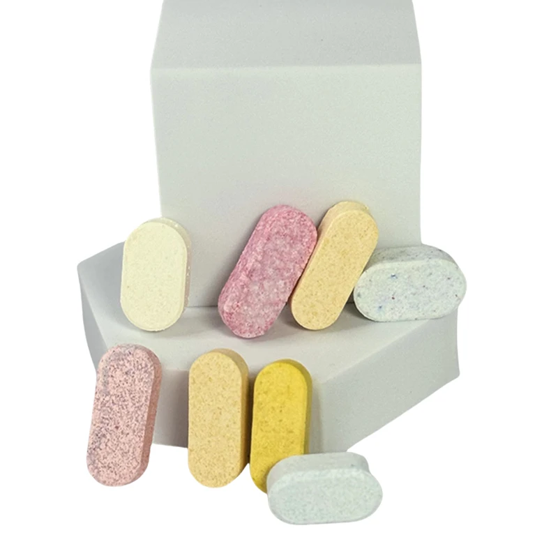 Eco-friendly Household Bathroom Cleaning Tablets For Bathroom, Floor, Household Using Cleaning Effervescent Tablets