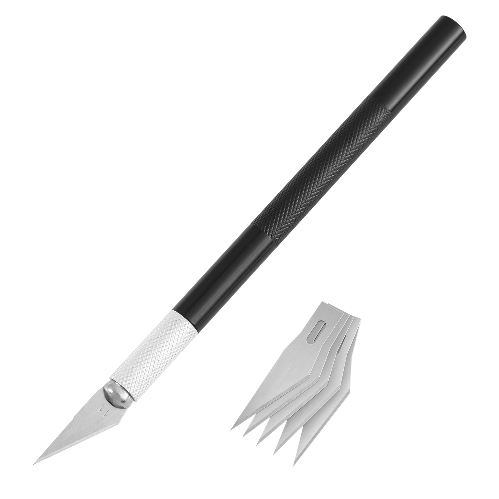 Multi functional Knife Art Aluminium Engraving Carving Precision Hobby Knife With Blades For Craft Paper Cutting