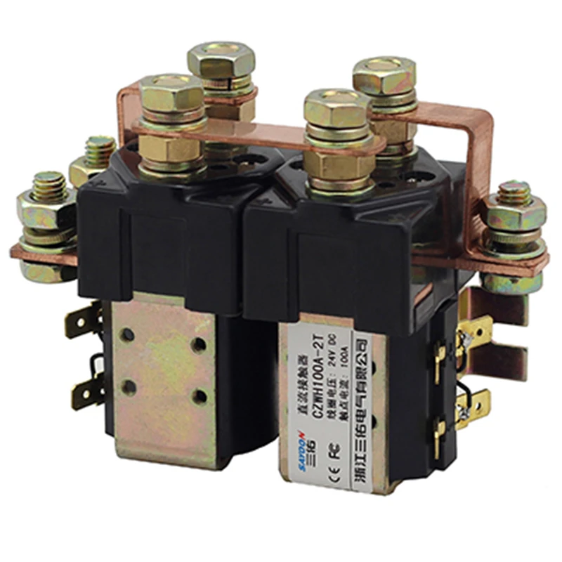 CZWH100A-2T/SW88  new arrivals high quality dc contactor DC Direct current Electric control power contactor for moto car