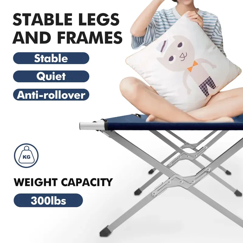 Outdoor Lightweight Camping Stretcher Bed High Quality Cot Portable Camp Bed