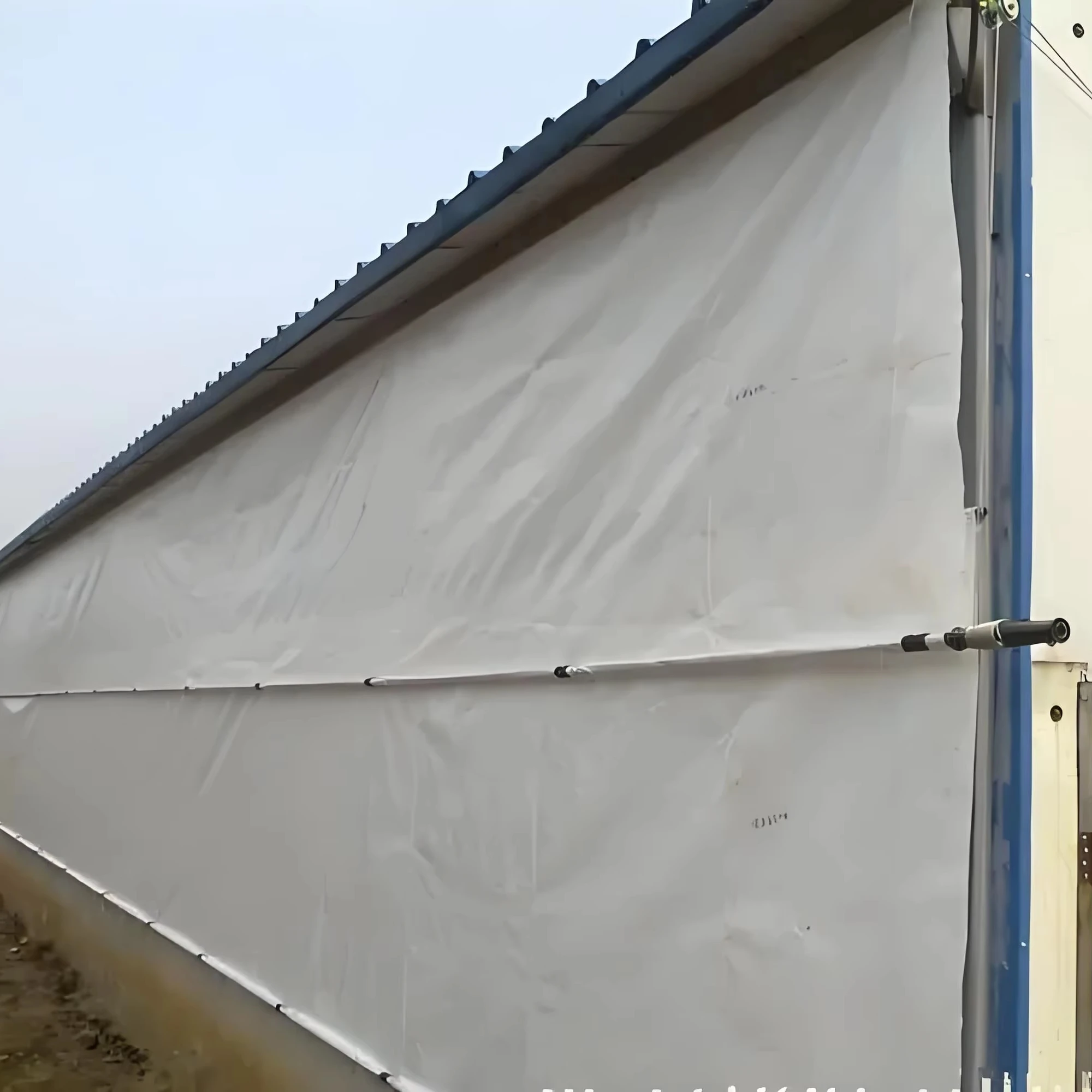 PVC protective roller shutter for HLD farm breeding