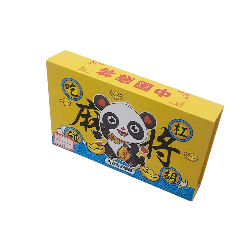 New Trend Product Wholesale Mahjong Cards Custom Design Mahjong Playing Cards
