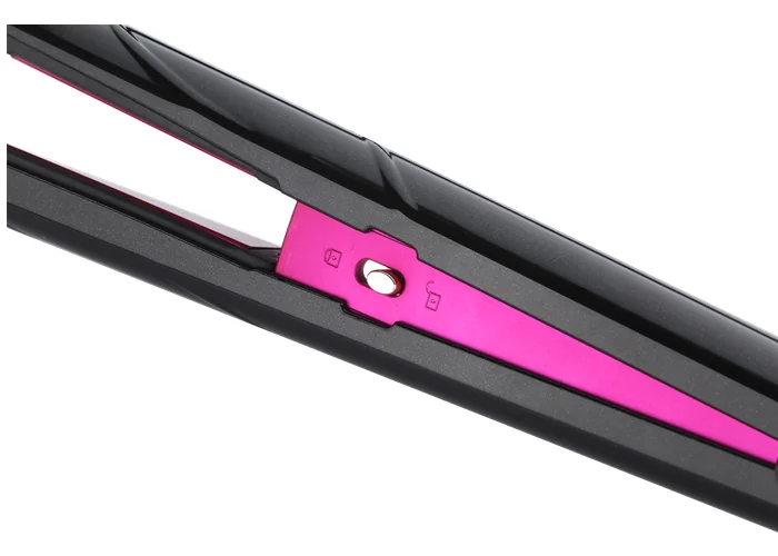 Профессиональный салон красоты для укладки волос Curl металлическая тату-машинка черный вращающийся волосы щипцы завивки выпрямитель и бигуди 2 в 1