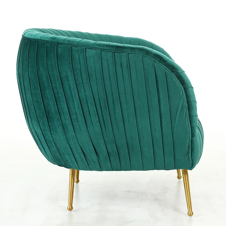 Бархатный стул с низкой спинкой, зеленый металлический свадебный стул с золотыми ножками