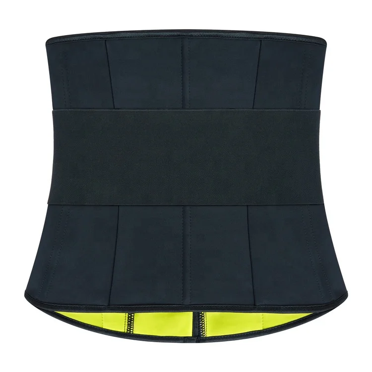 PINSEN Transgender Female Bodysuit Women WaistTrainer Black Latex Belt Plus Size  Slimmer Fajas Colombianas Women