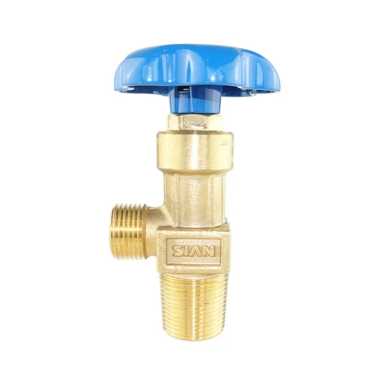 SiAN Safety QF-2C Industrial Gas Range N2 Oxygen Air Control Valves Flapper Type Cylinder Nitrogen Valve Brass O2 Valves