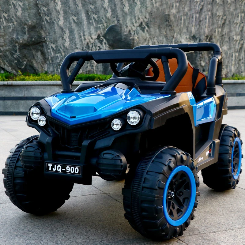 High Quality Two-Seater Remote Control Motorized Toy Car with Battery for 8-13 Year Olds