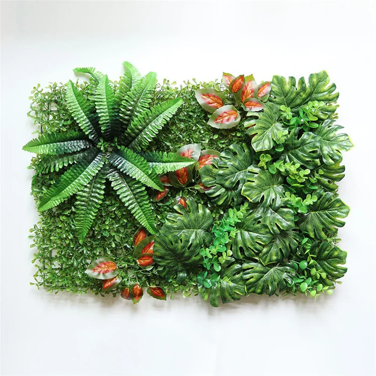 K-0277 Custom Artificial Green Grass Decorative Home Garden Plant Wall Artificial Grass Wall