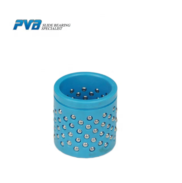 
Plastic sleeve bearing, ball retaining bearing, ball cage bush 