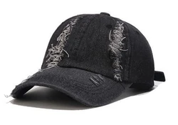 Vintage Fashion Denim Blue Custom Logo Hats Blank Outdoor Washed Sports Caps Men Golf Dad Baseball Cap Hats