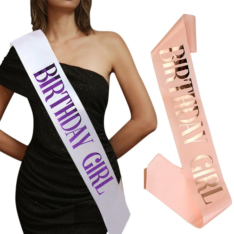 Free Sample Wholesale Factory Price High Quality Custom Graduation Birthday Bride To Be Sash