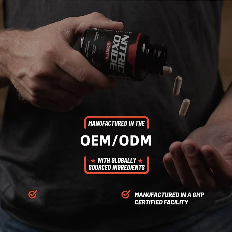 Nitric Oxide Booster, Performance Formula for Stamina & Endurance, 60 Count