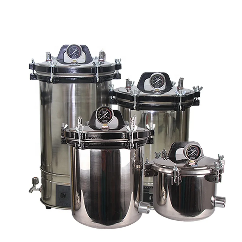 Lab Fully Stainless Steel Portable Pressure Steam Autoclave