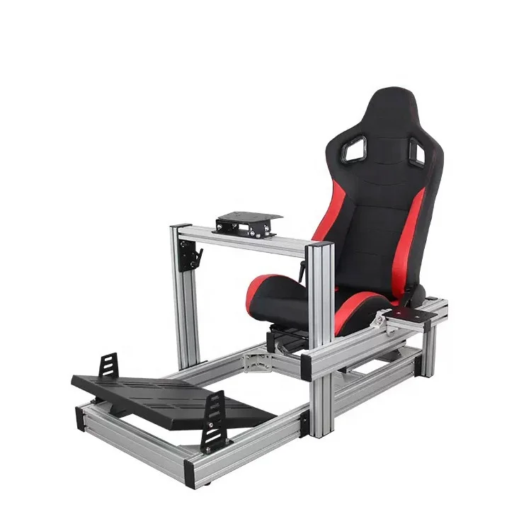 Best Sim Racing Seat 40160 mm Aluminum Profile 40160 Gaming Car Truck Driving Simulator Chair DIY Sim Racing Cockpit Sim Rig
