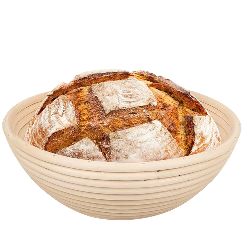 
Natural Rattan Cane Bread Making Banneton Tools Bread Basket For Kitchen Bread Baking 