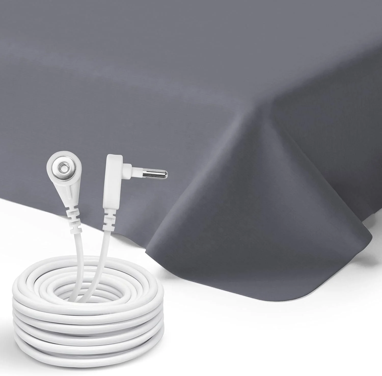 Grounding Sheet 10% Silver Fiber & Organic Cotton For Bed Sleeping Better Therapy
