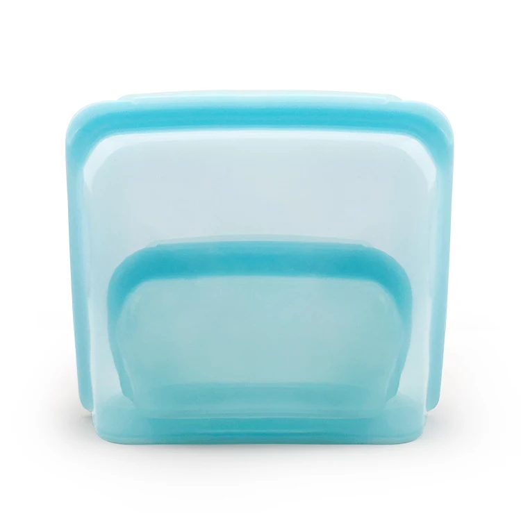 1000ML & 4000ML Eco-Friendly Reusable Food Storage Bags Silicone Container Bags