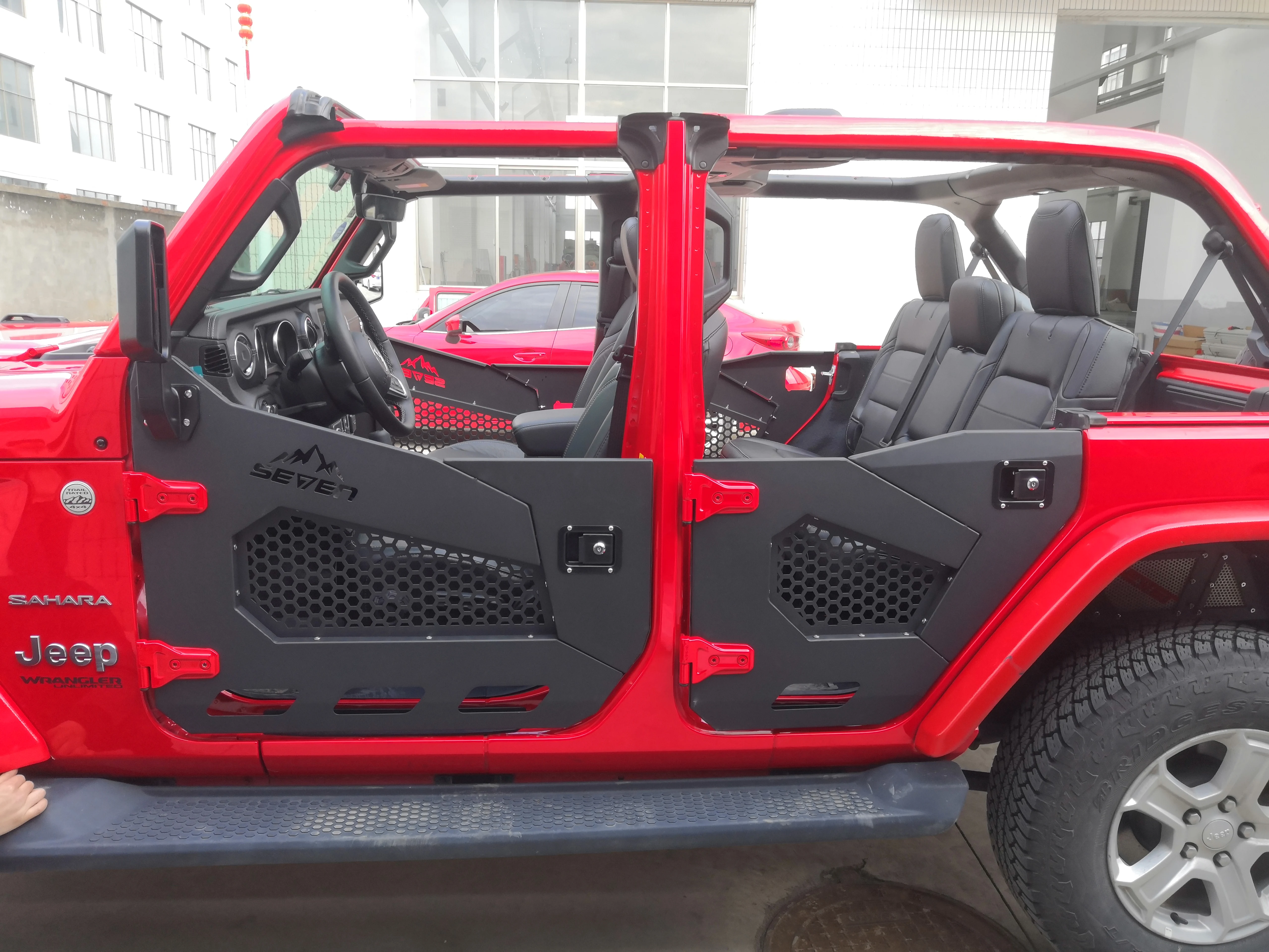  JL1172 JK трубки 4 двери половина для автомобилей jeep wrangler JL аксессуары стальные 2018 новый дизайн
