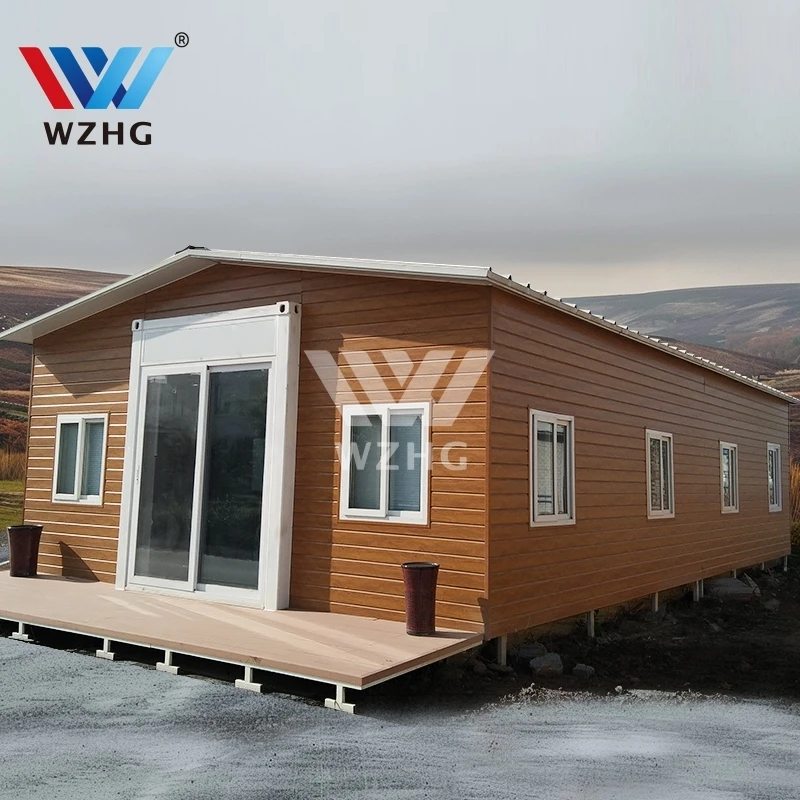 Prefabricated temporary housing modular homes tiny travel trailers house camping on wheels trailer prefab houses 3 bedrooms