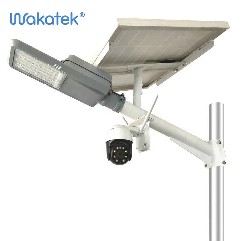  Мониторная камера WAKATEK водонепроницаемая лампа на солнечной батарее с камерой видеонаблюдения уличные фонари