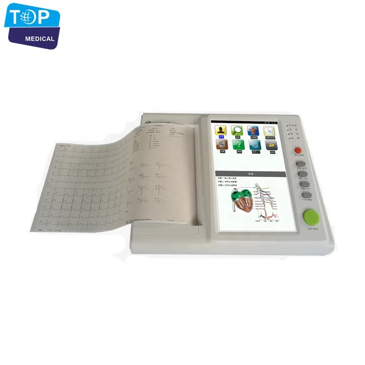 High Quality Portable Cheap Price EKG holter 12 Channel ECG Machine Patient Monitor 12 lead