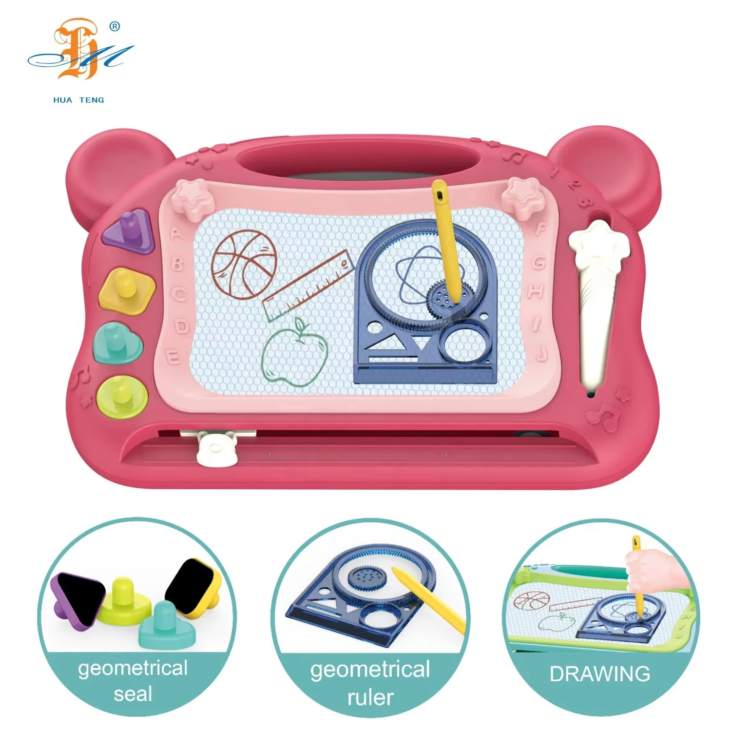 2 in 1 kids drawing board toys education writing board children toys for early  educational point reading learning machine set