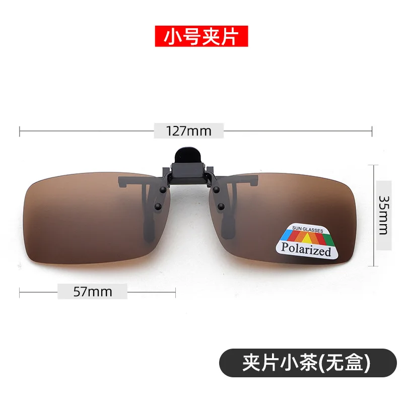Fashion Polarized Magnetic Glasses Wholesale Square Polarized Magnetic Clip On Sunglasses Men Glass Polarizing Clip