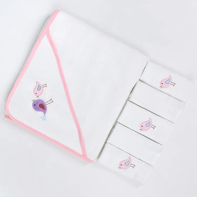 
Animal design customize logo bathroom soft cotton towel for kids 