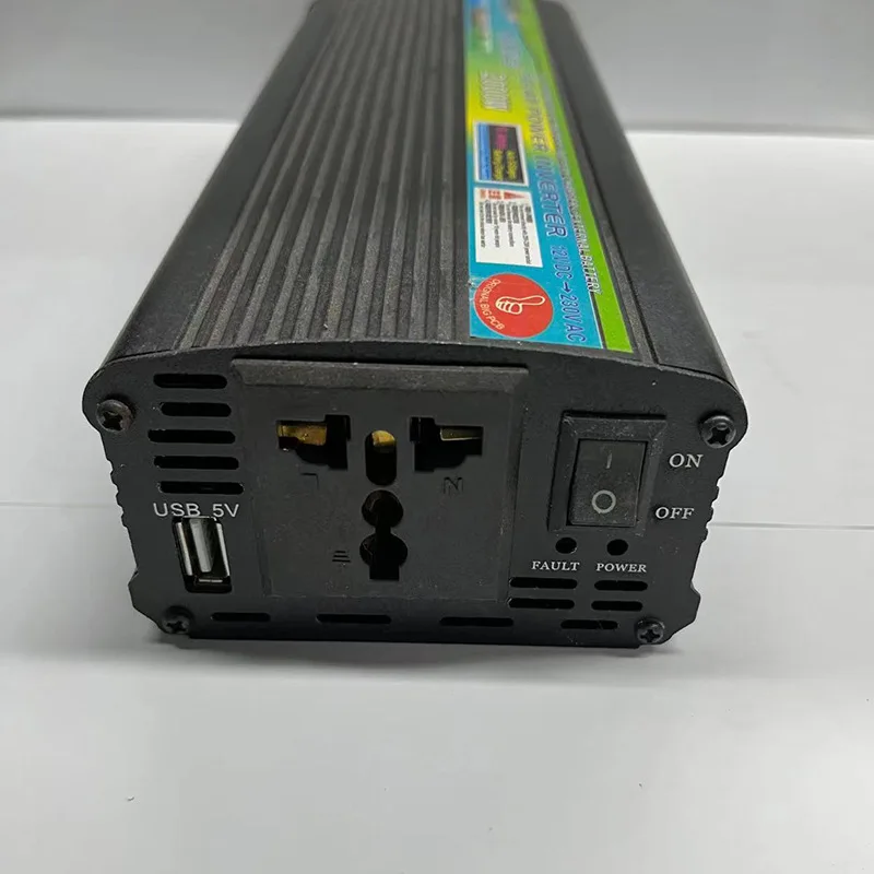 Чистая Синусоидальная мощность инвертора от 12v24v до 110v 2000w американская розетка инверторы