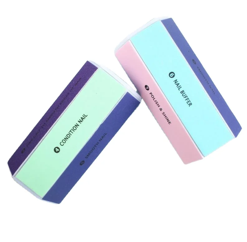 Factory Wholesale Personalized 8  Sides Nail File Buffer Block