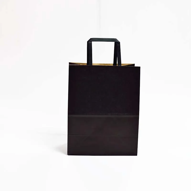 Customized Printing Paper Bag Takeaway Drink Packaging Handle Bags