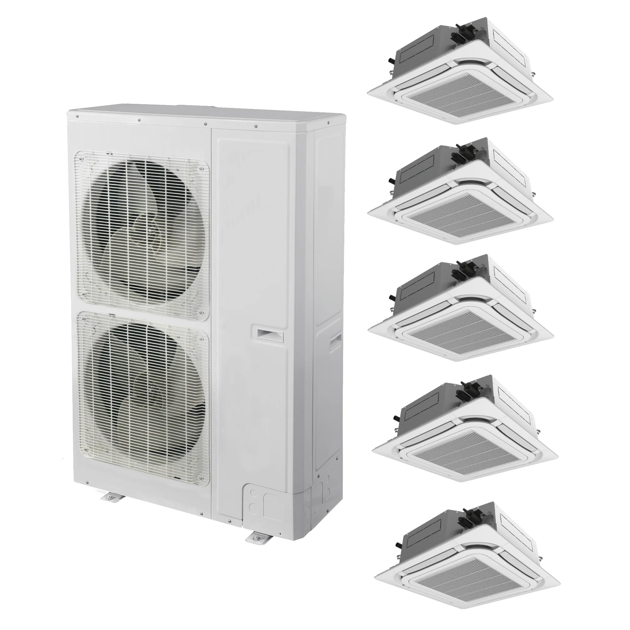 Multi Split General Inverter Air Conditioner Mini Split Ceiling Mounted Vertical Cassette VRF System Central Type Ac 5 Zones
