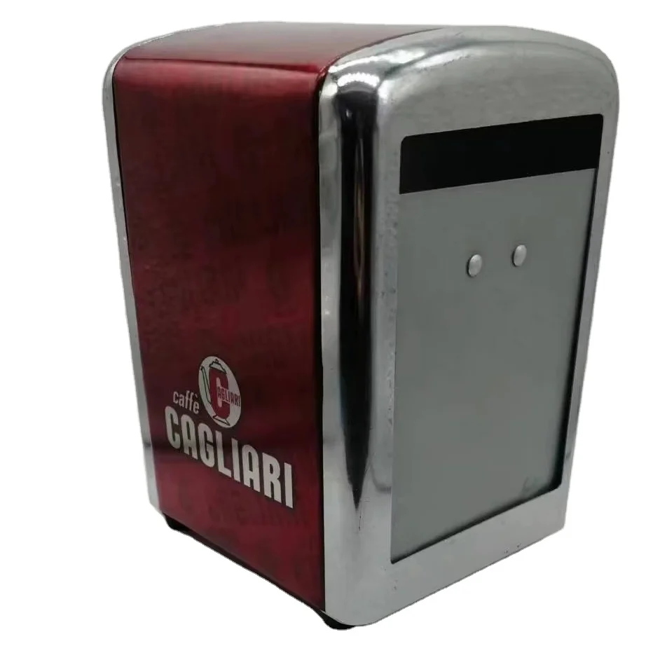 Tissue Box Cover Wholesale Napkin Holder for Coffee Shop Tale Dispenser