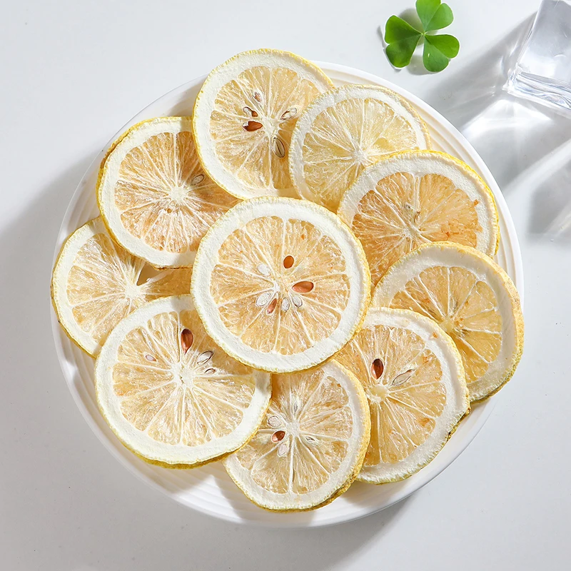 Оптовая продажа поставка с завода высококачественный кислый вкусный сушеный желтый ломтик лимона фруктовый чай