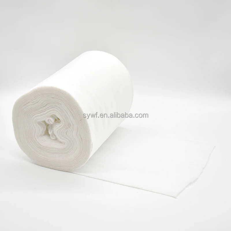 China needle punch nonwoven fabric roll flame retardent polyester nonwoven