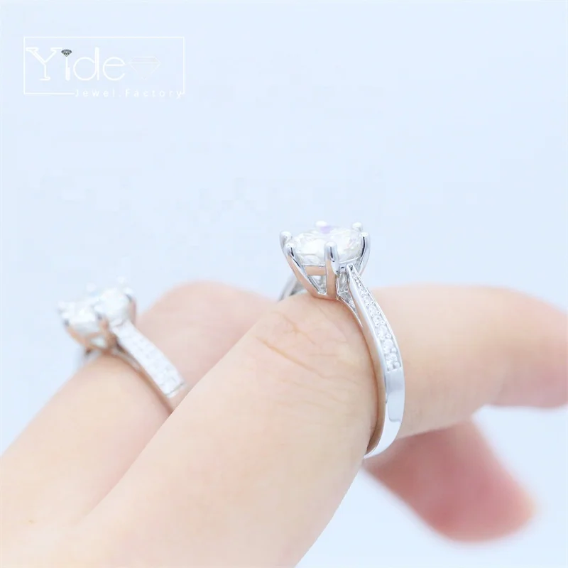 Кольца, ювелирные изделия, Женское кольцо с бриллиантами 18k, ювелирные изделия, серебро, белое золото, бриллиант 925, кольцо