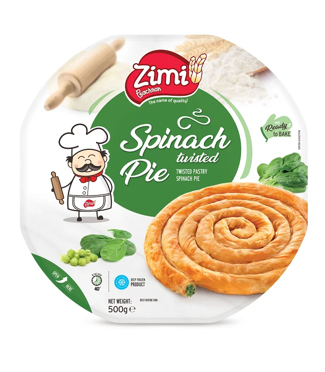 Шпинат ручной работы, скрученный пирог 500 г, кондитерские изделия в стиле кантри