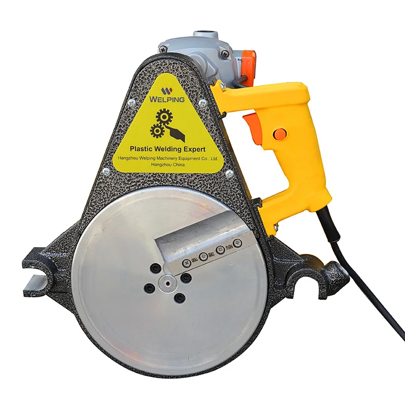 gas pipe 63-200mm hdpe pipe welder machine hydraulic butt welding equipment
