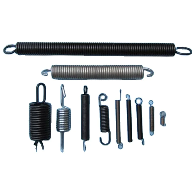 Customized size stainless steel lifting spring single and double hook tension spring double torsion spring