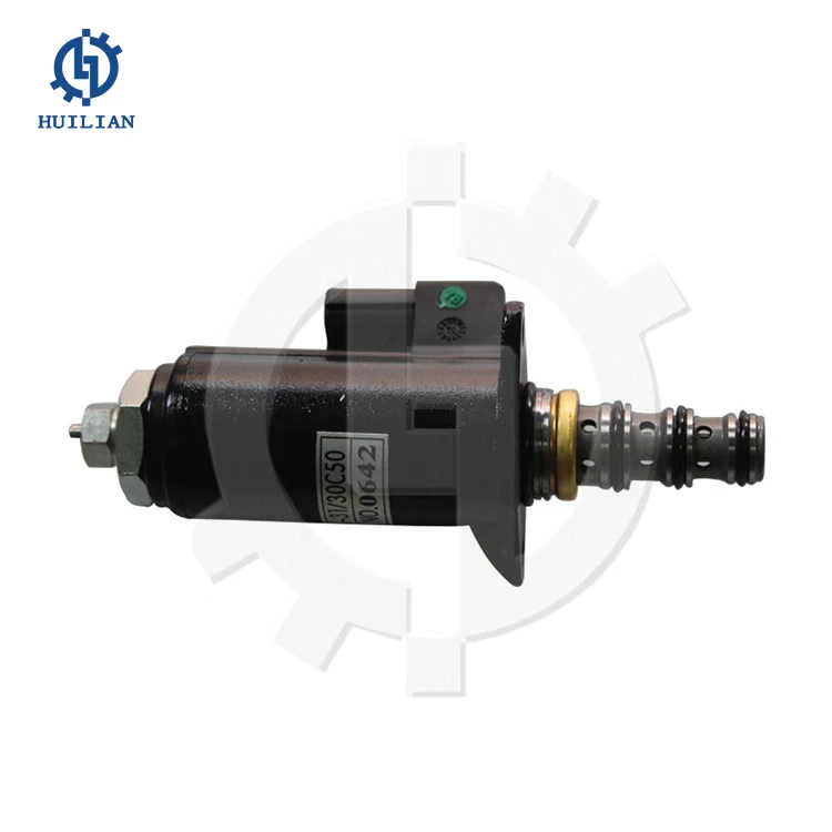 Excavator Hydraulic Pump Part Solenoid Valve YN35V00041F1 KDRDE5K-31 For SK230-6E SK200-6E Sk200-8 SK330LC-6E
