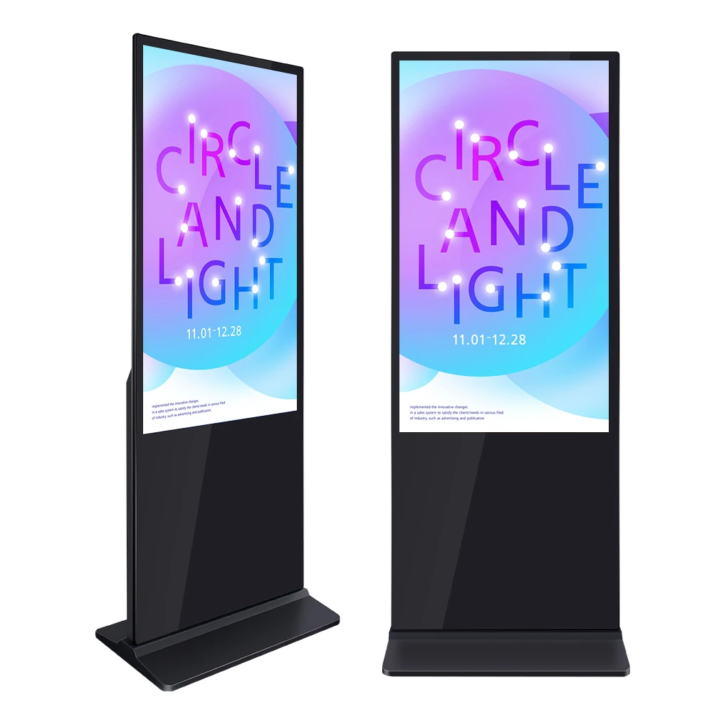 Lcd Kiosk Digital stele Floor Standing Digital Signage Totem Advertising touch screen android cost effective display
