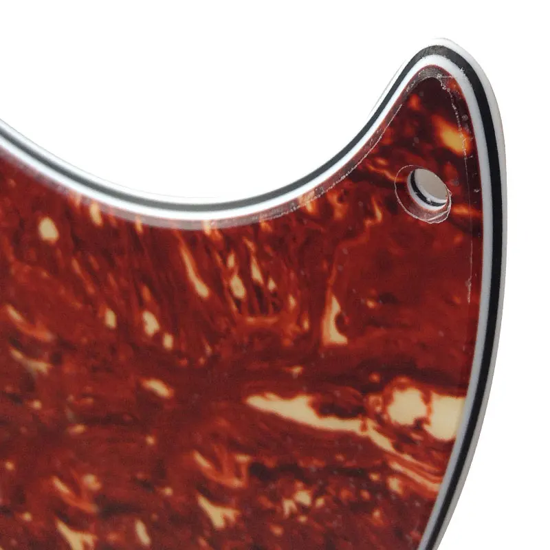 leroo Guitar parts Pickguard  FD American Mustang Guitar Pick guard No control hole best quality guitarra Scratch Plate