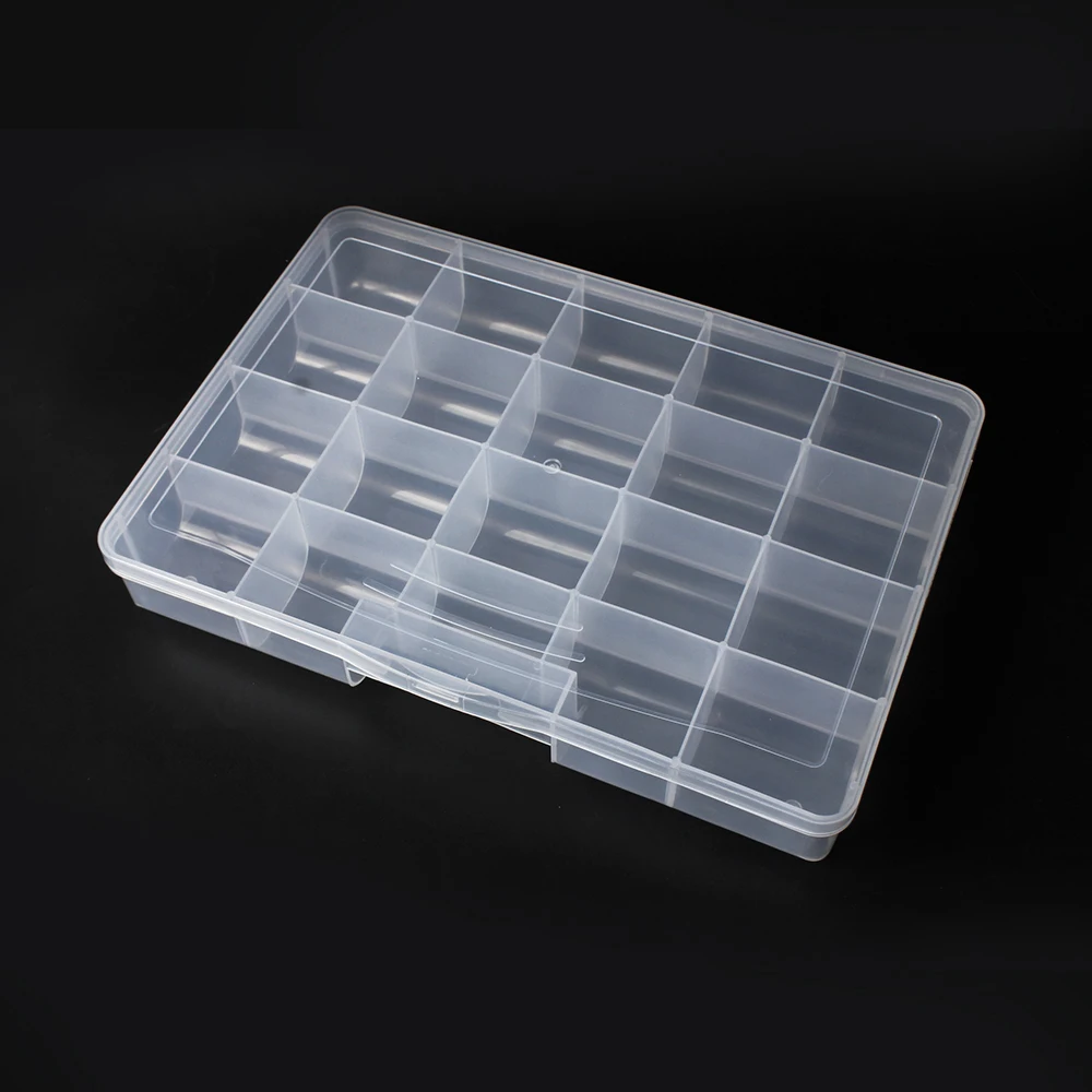 21972 High Quality  Storage box 20 space Fishing accessory/findings/bead storage box in good quality