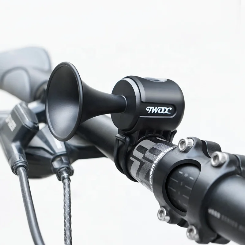 Electronic Horn Of Bicycle Bell With Super Loud Sound Mountain Bicycle Buzzer Reminder Device Riding Equipment Accessories