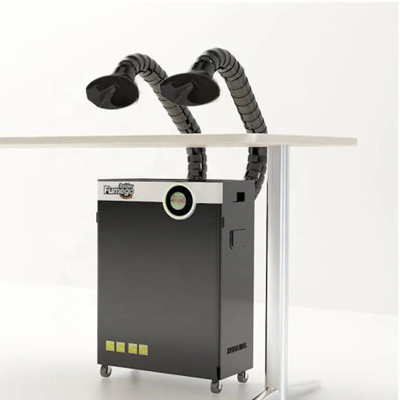 High Efficient, 4 layers Air Purification Absorber Solder Exhaust Fume Extractor With Low Noise