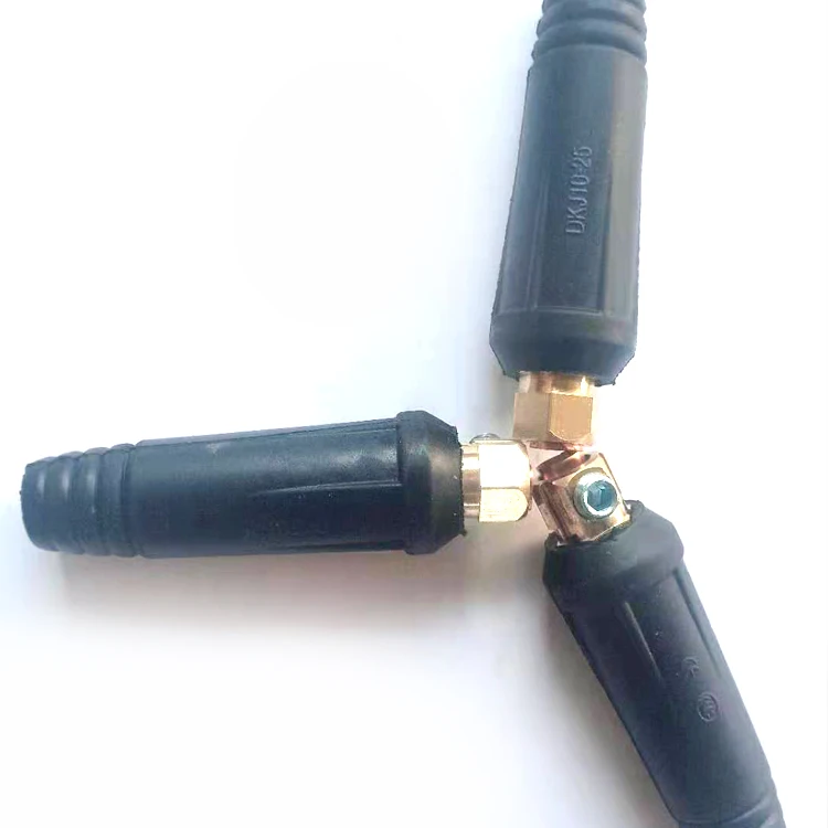Hot Sale Euro Style  10-25 Welding Cable Connector-Plug