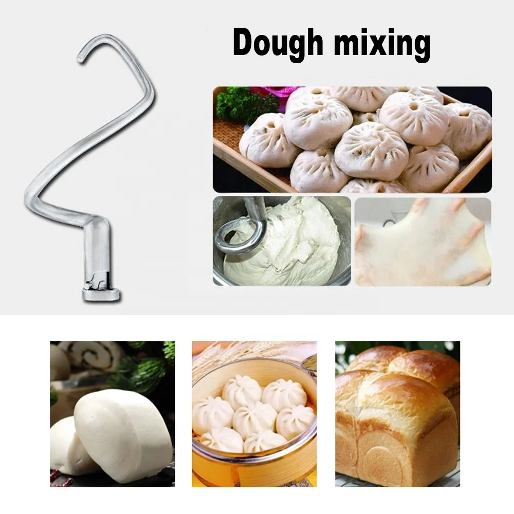 Price home horizontal 2kg 5kg 10kg electric industrial commercial tortilla kneading machine spiral bread dough mixer for