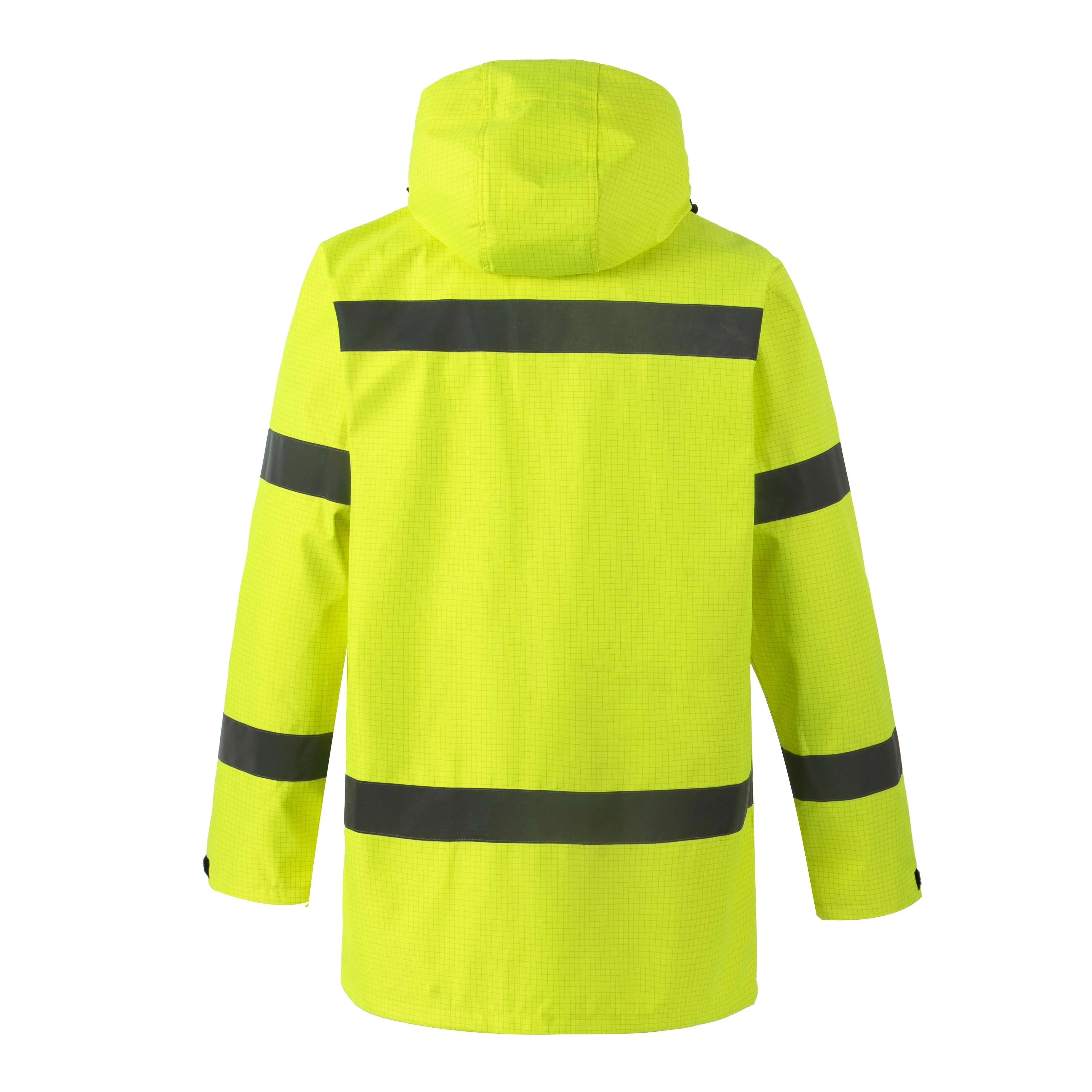 IEC61482 ARC Flash Safety Rain Wear EN20471 Waterproof Workwear Protective Jacket