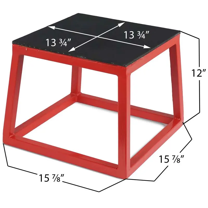 ejercicio de salto de caja pliometrica plyometric box jump exercise